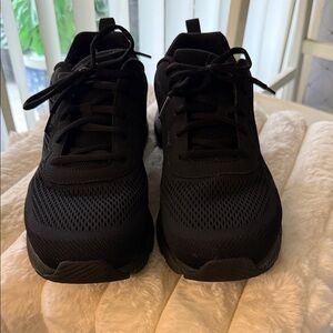 Sleek Black Athletic Shoes for Men